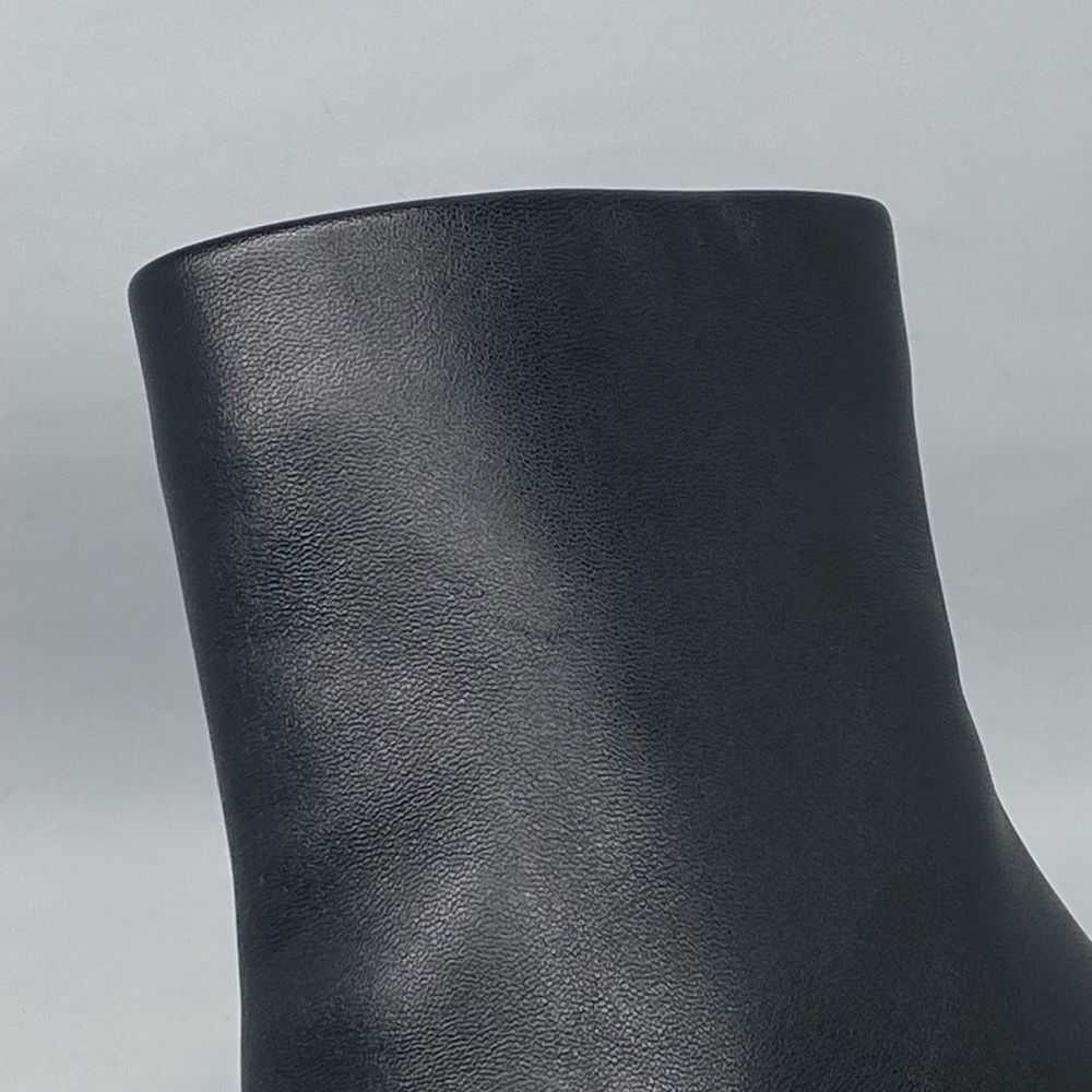 Saint Laurent Opyum Logo Leather Booties size 39.5 - Picture 11 of 16